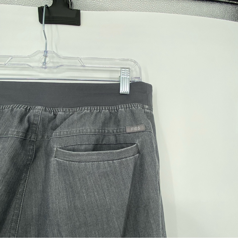 FIGS gray pocket leg nursing medical pants size medium - Picture 5 of 16